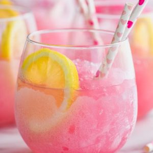 gin refreshing slushy lemonade
